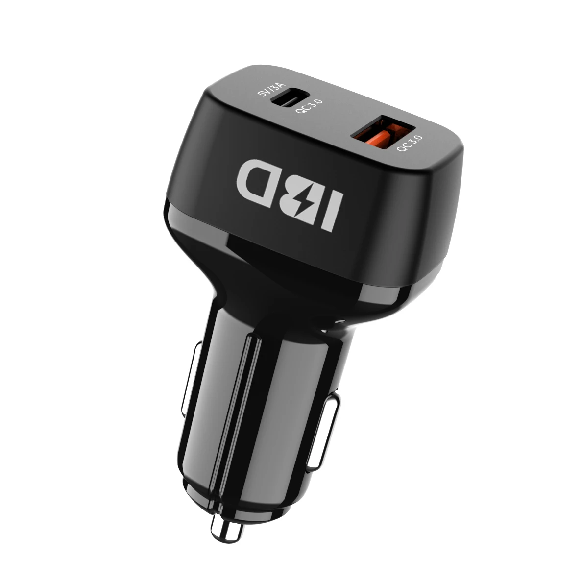 
Most popular car charger 5V/3A fashion design double usb fast charging 