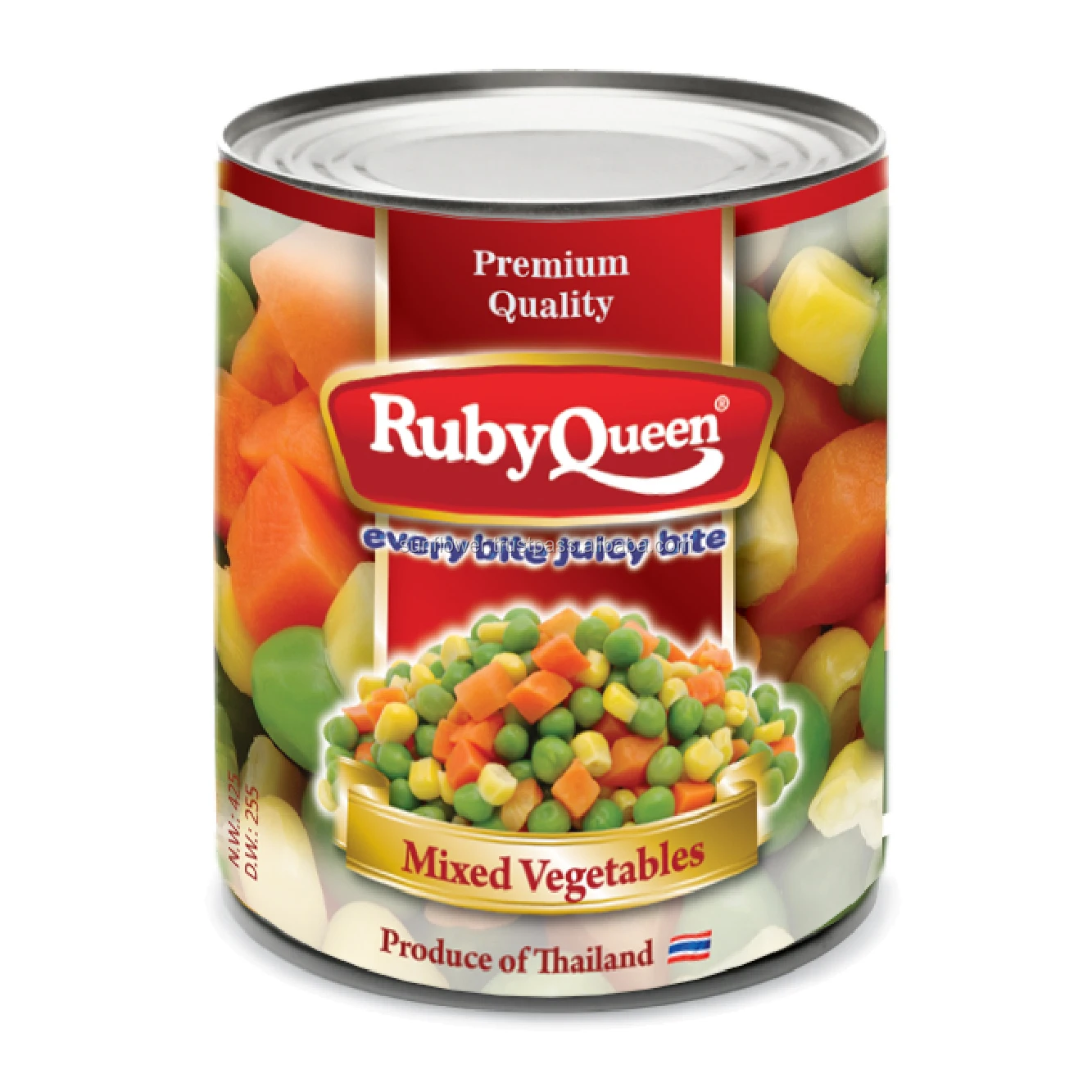 
Canned Mixed Vegetables New Crop High Quality 