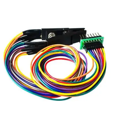 Programmer Test Clip SOP16 Flash Chip Test Clip SOP16 SOP 16 IC Test Clamp with SPI Cable