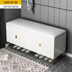 2023 New Home Door Explosion Flip Door Shoe Rack Bench Shoe Cabinet