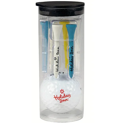 Customizable Size PVC Portable Clear Container Package Plastic Tube for Golf Ball Storage