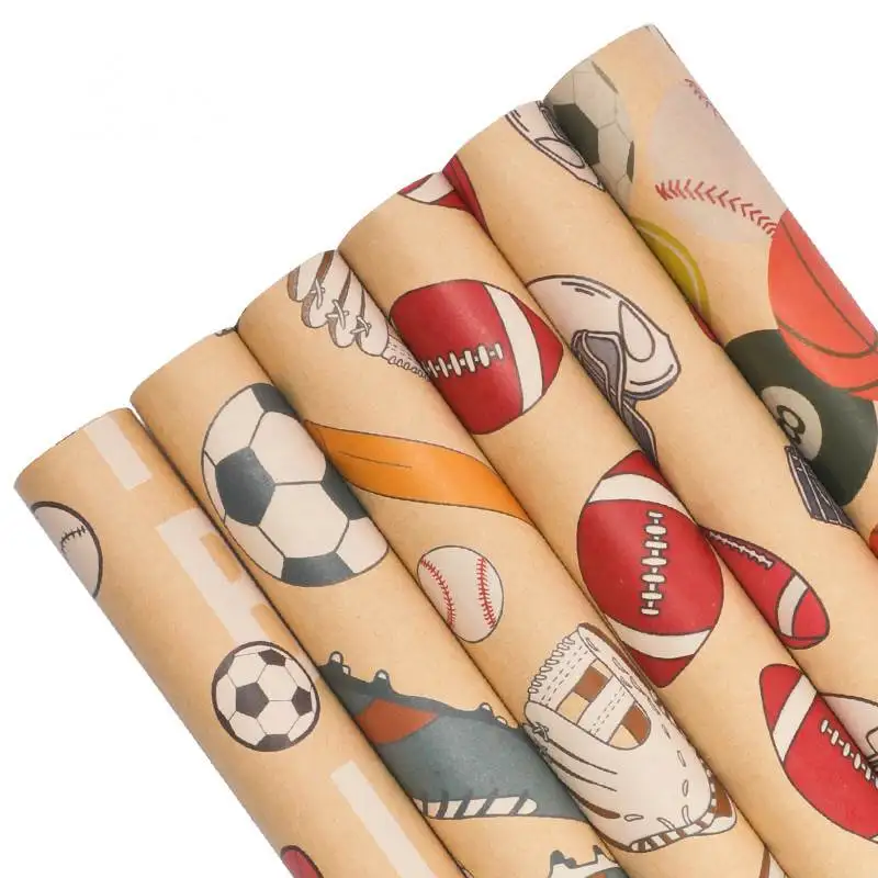 
Wholesale Brown Kraft Paper Gift Wrapping Paper 