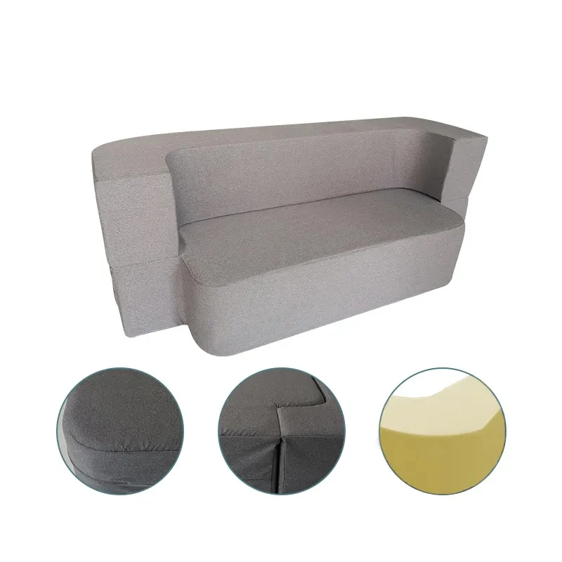 Living Room Multi-Function High Density Foam Sofa Bed Folding Apartment Study Office Break Double Person Sofa Bed