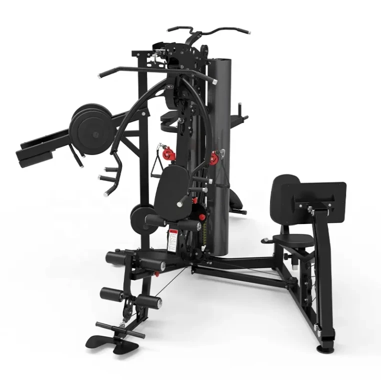 Factory price commerical 5 Station Home Gym Equipment Mutli Function Station