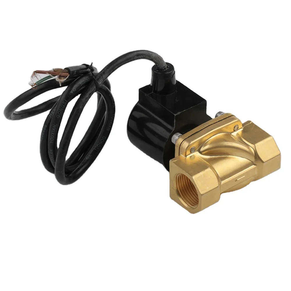 10 bar IP67 underwater fountain brass solenoid valve