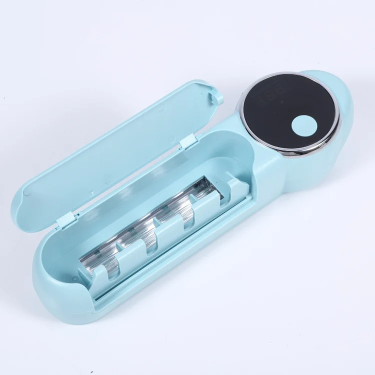 OLAM x4 Toothbrushes Holder UV Toothbrush Sanitizer Sterilization 253.7nm UVC Germicidal Case