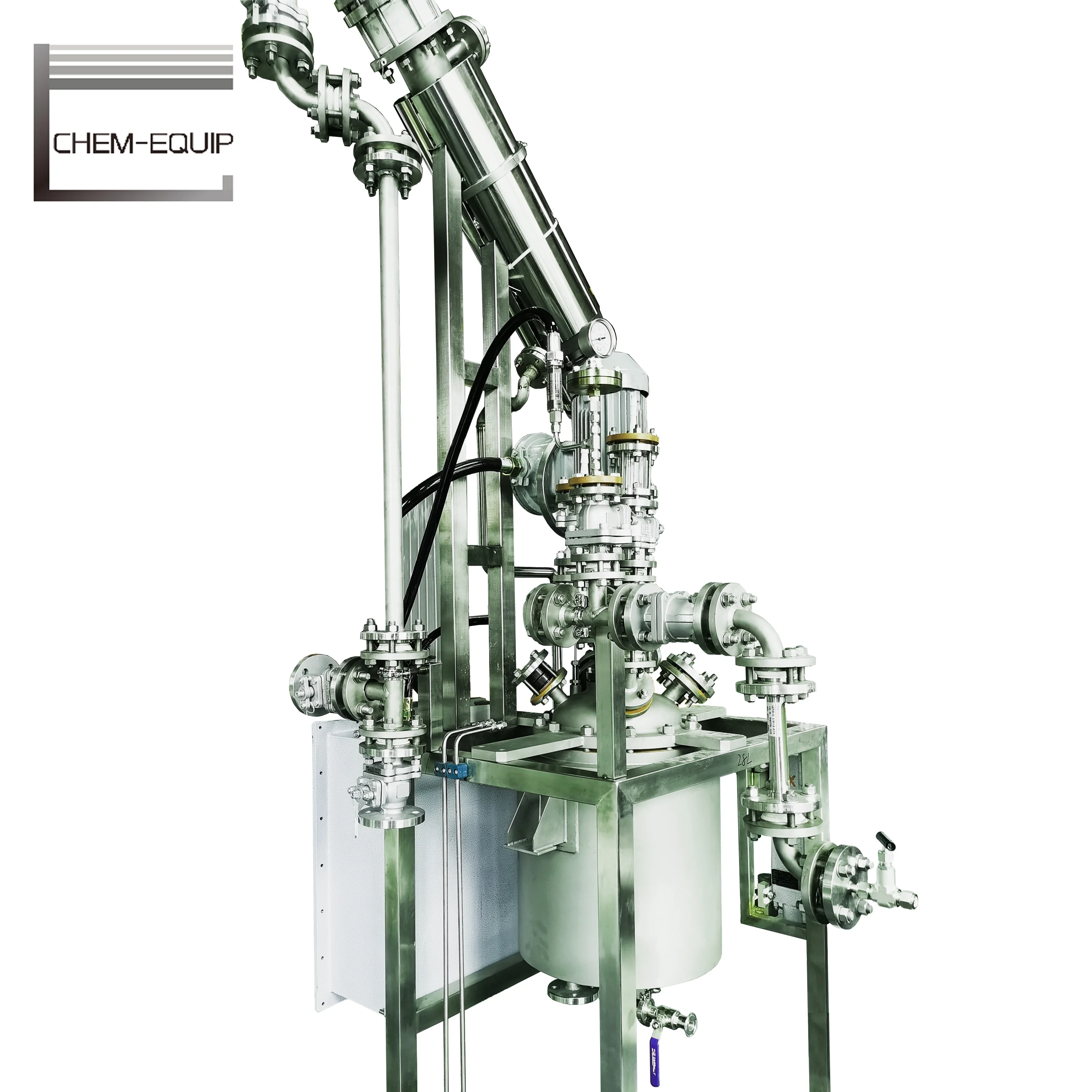 pyrolysis distillation/ small laboratory scale biomass pyrolysis reactor 20l