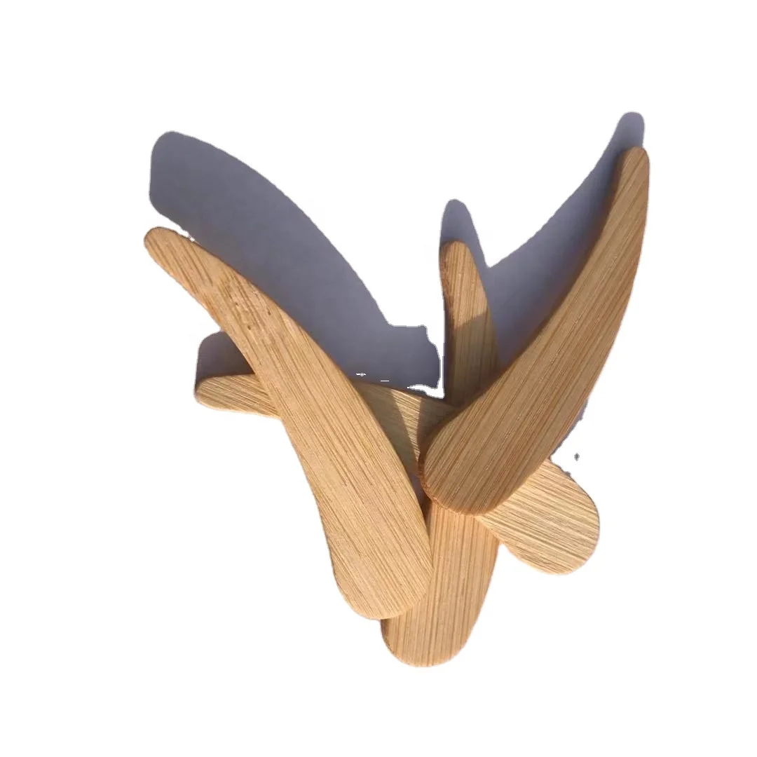 Распродажа, Бамбуковая Косметическая шпатель с гладкой поверхностью, шпатель для лица, инструменты для макияжа