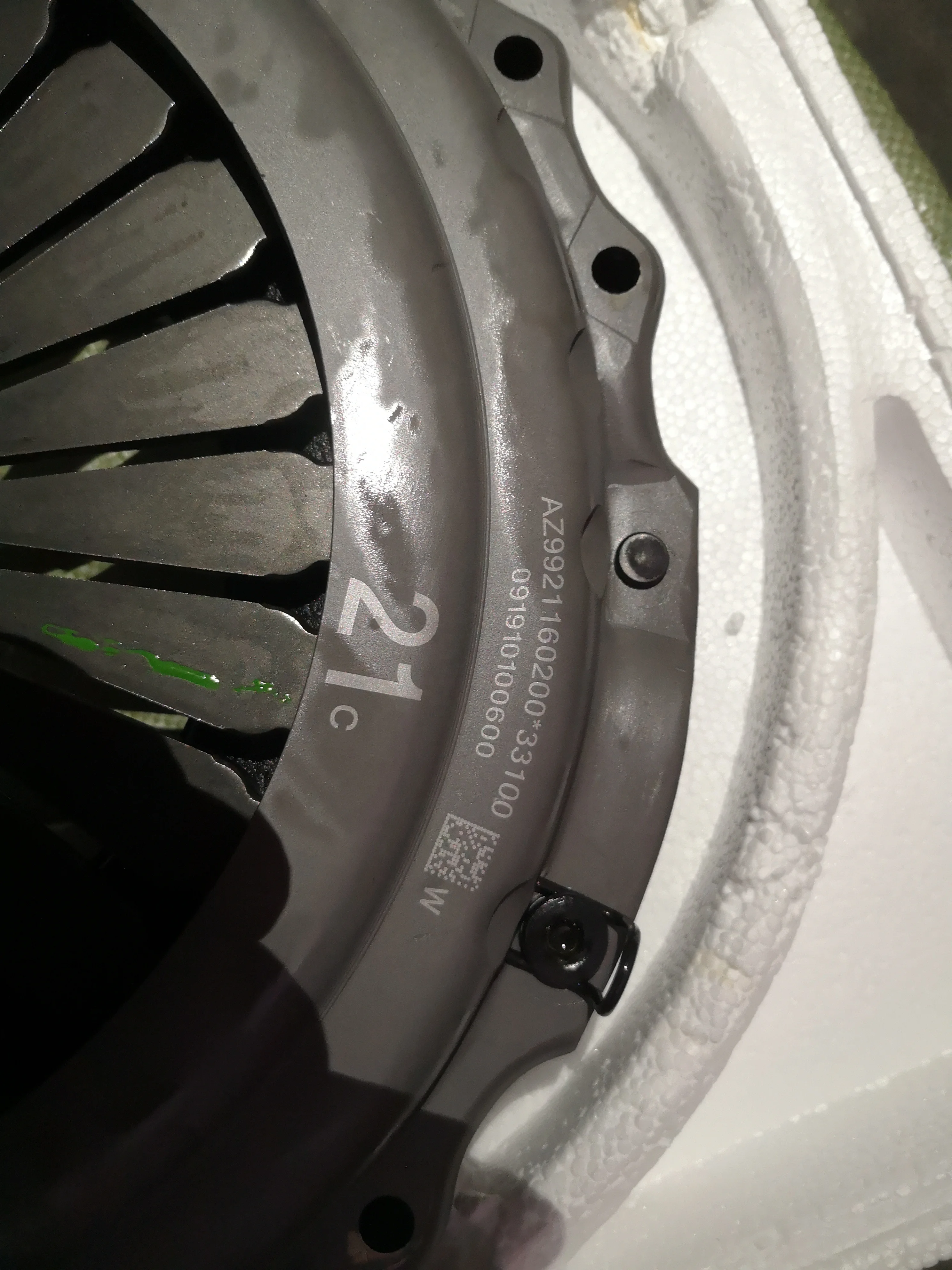 SINOTRUK Shandeka Spare parts clutch platen HOWO T7H clutch press plate AZ9921160200