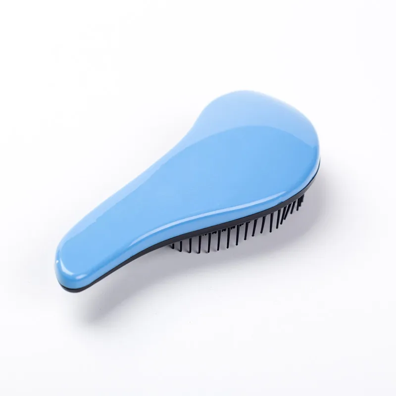Wholesale manufacture massage plastic scalp comb hair brush detangling anti tangle detangler hairbrush
