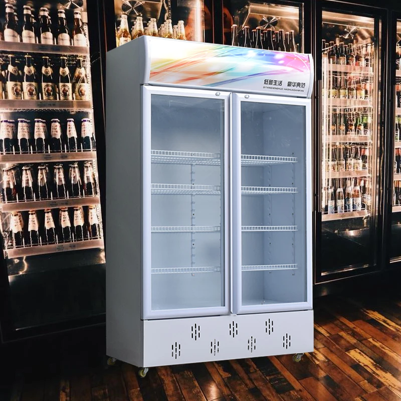 
standing freezer with two glass doors freezer on wheels freezer 