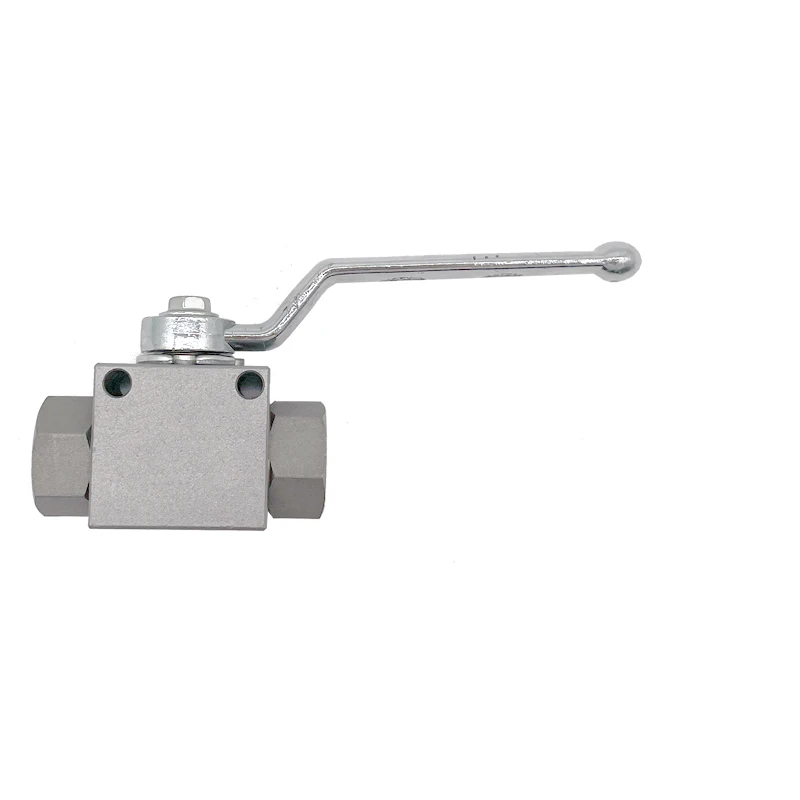 Two Ways Stainless Steel Price Male Thread YJZQ-JW YJZQ-JN Hydraulic High Pressure Ball Valve 3/4Inch