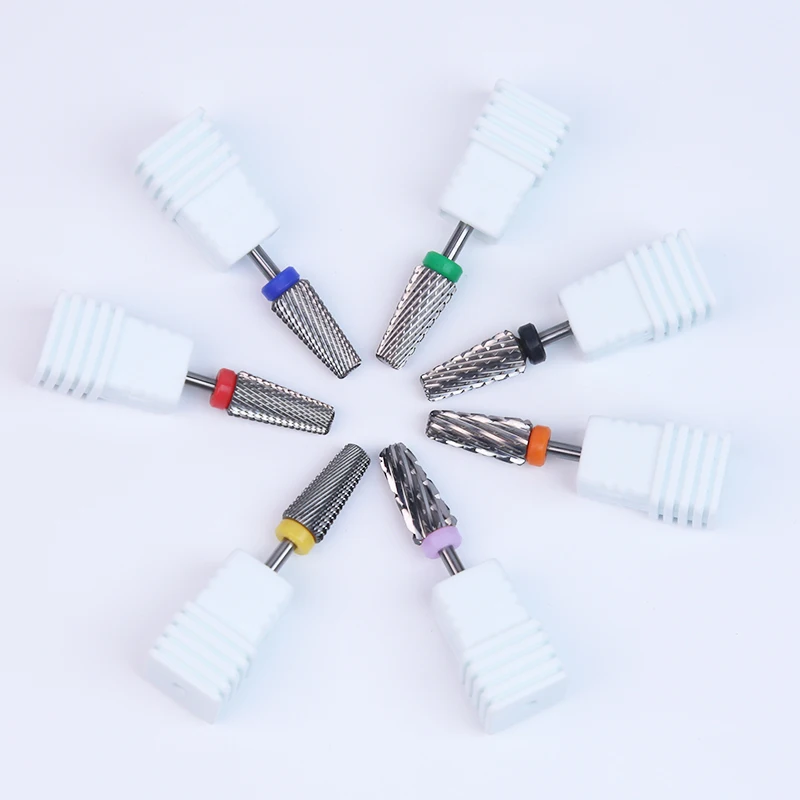 Custom Logo Professional E-File Carbide Nail Fine Drill Bit Set Drill burs Best Drill Bit To Remove Dip Powder For Nails