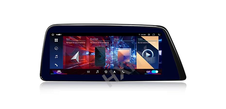 Автомобильный мультимедийный Dvd-плеер HXHY Android 13 для BMW 3 серии E90 E91 2005-2012