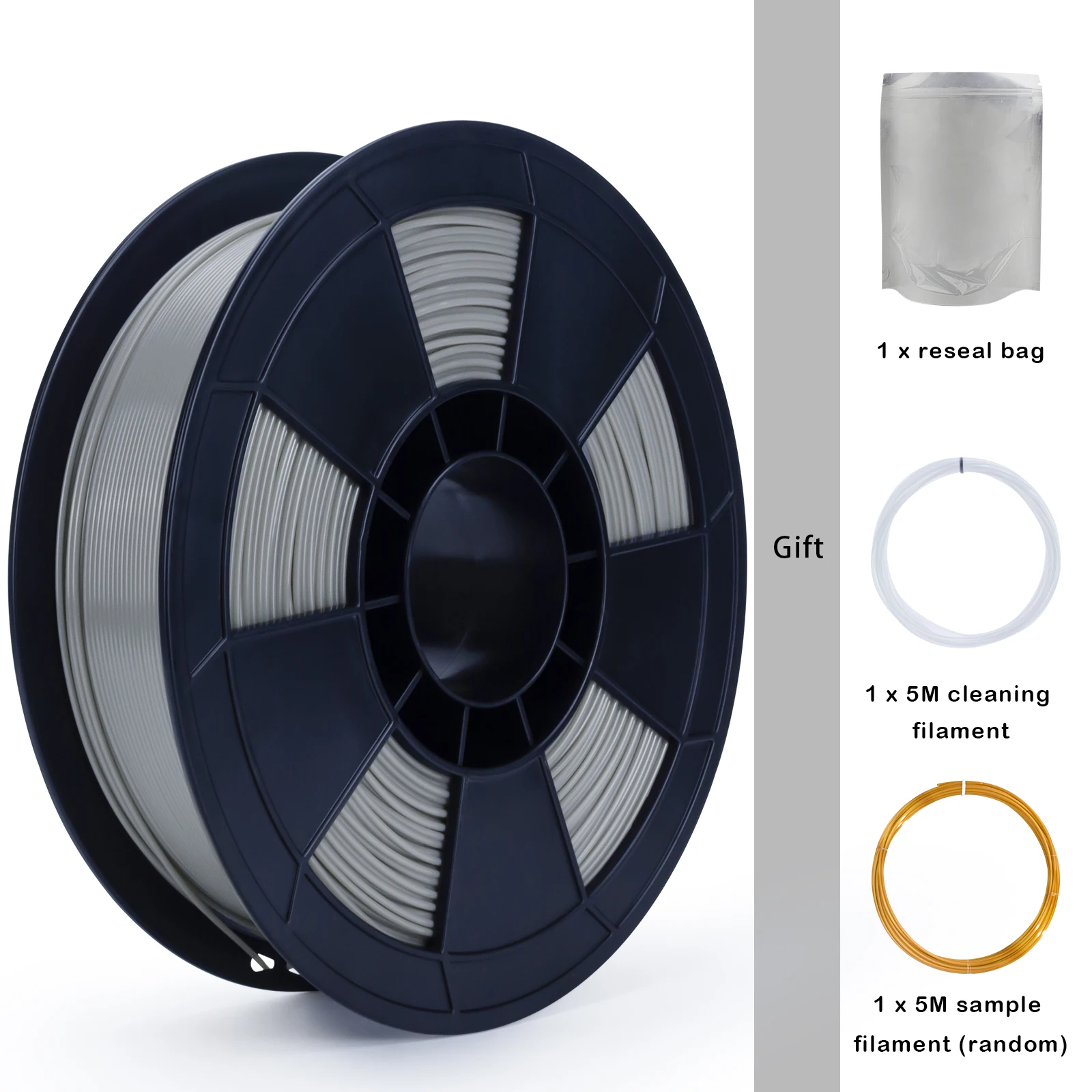 3d Printing Pla Filament 1.75mm PETG Filament 1kg (2.2lbs) Plastic Spool Petg Filament