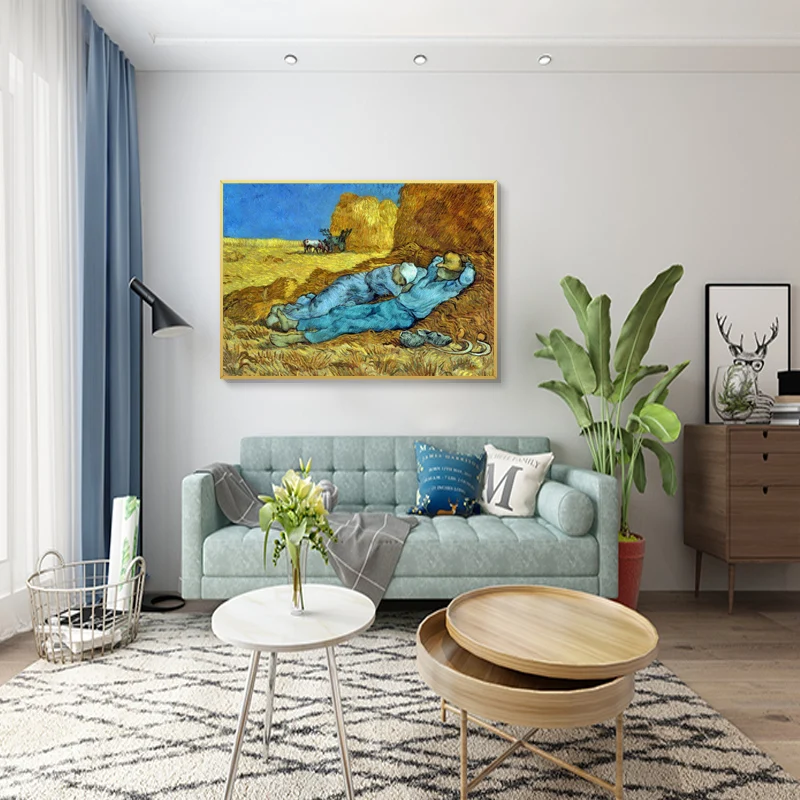 High quality Reproduction Artwork Almond Blossom Vincent Van Gogh famous oil painting
