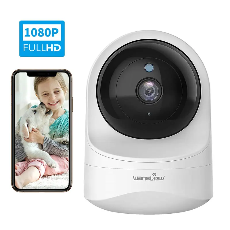  1080P Мини IP камера 2.0mp Беспроводной Wi-Fi детский монитор для дома/пижамы малышей/Pet камеры