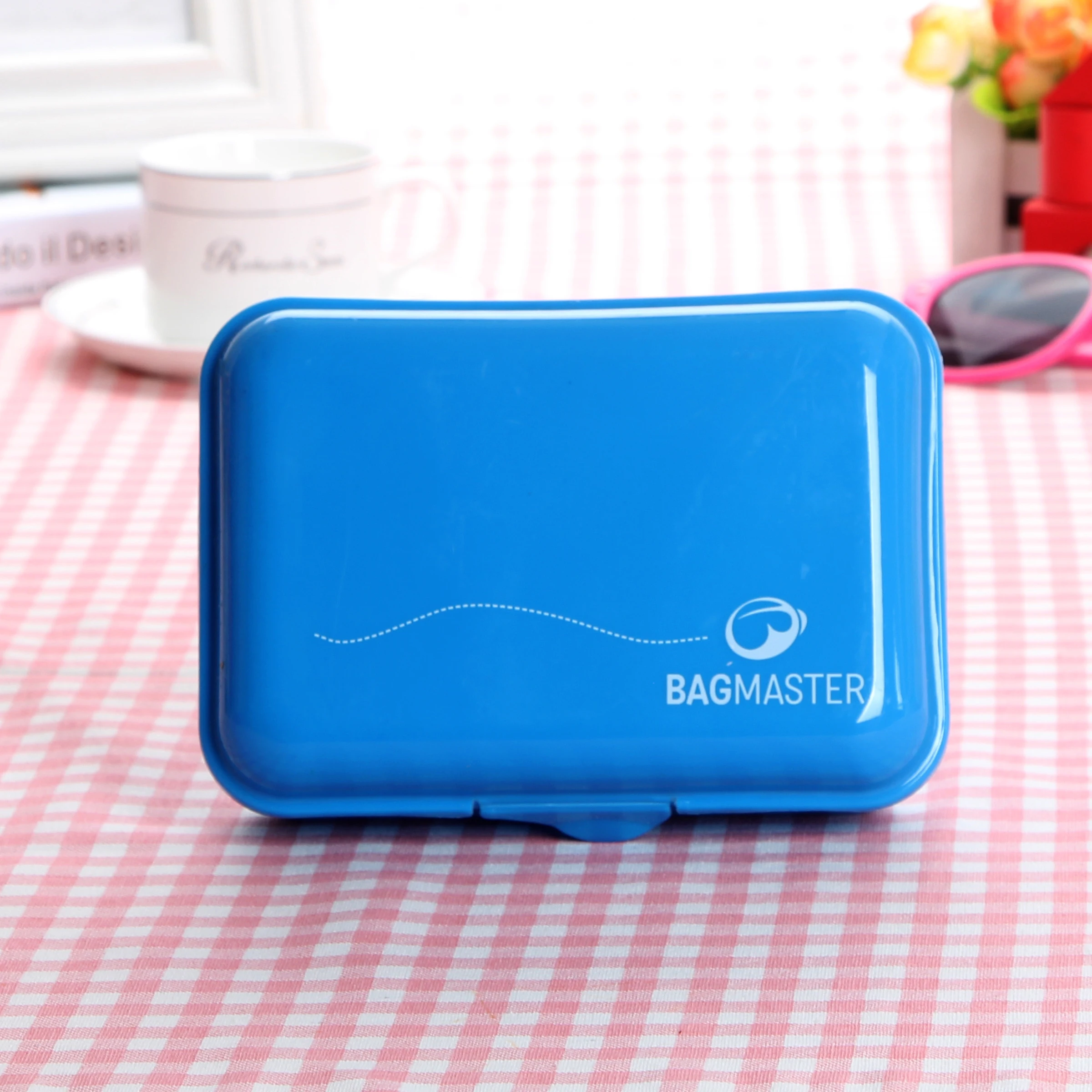 
Customized Easy Carry leakproof snack box children kids lunch box plastic 
