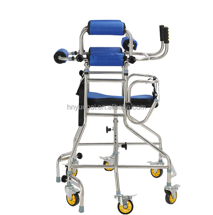 2024 Hot selling products Cerebral palsy children and adult walking aid walker hemiplegic walker emergency medical supplies