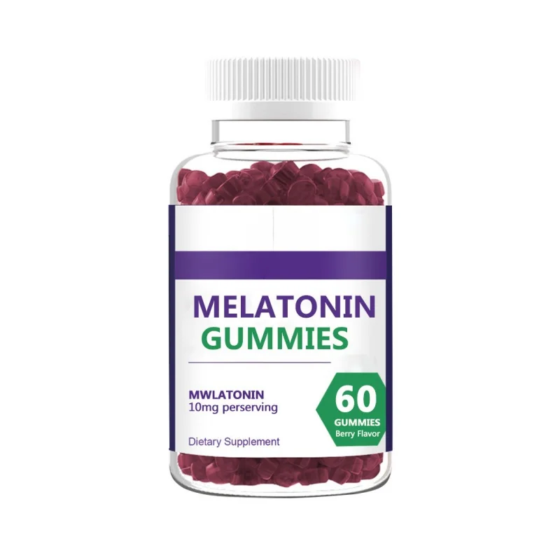 OEM Hot Selling factory direct sale high quality Melatonin gummies,60 counts