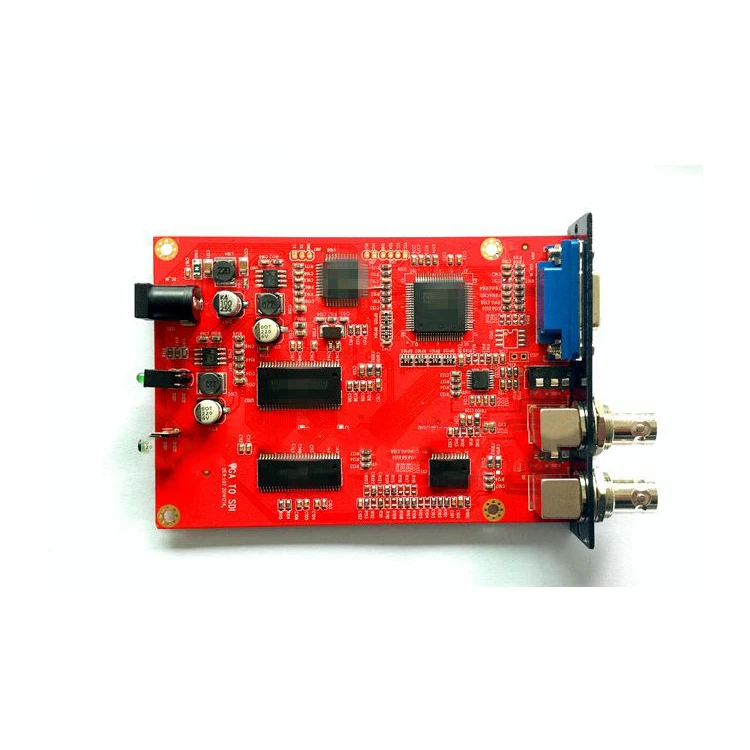 Горячая Распродажа 5V ~ 24V одноканальный Vga вход двухканальный HD MI SDI выходной сигнал преобразователь коробка