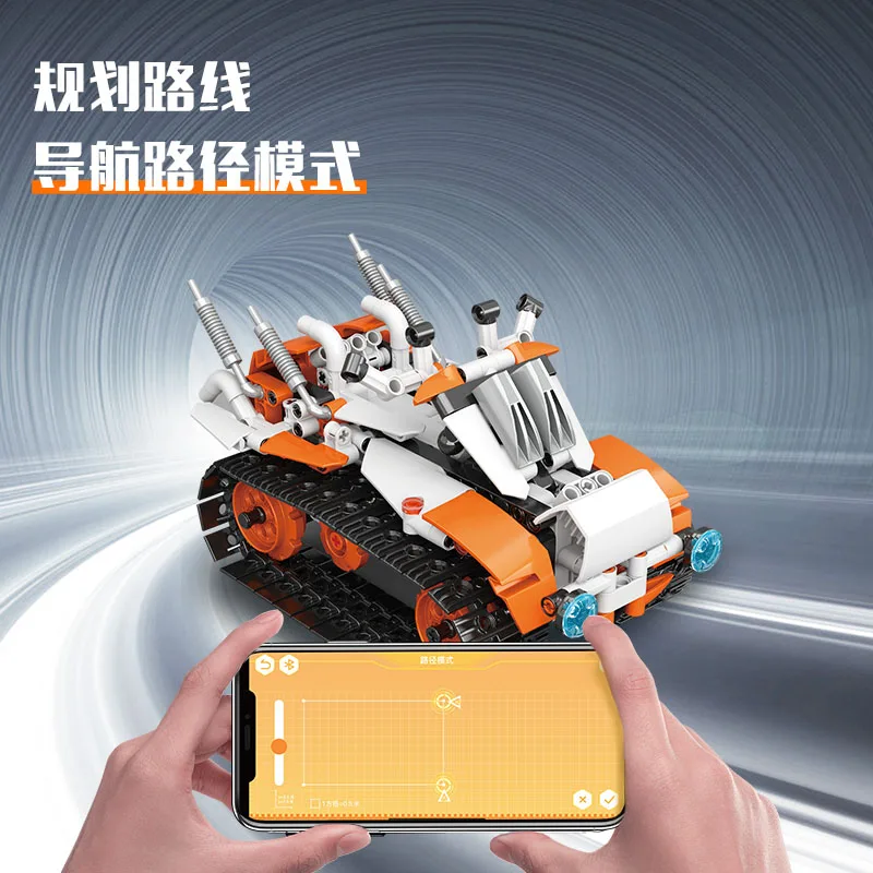 wholesale BC-37 418pcs Building Block Set Toys Kits Remote & APP Control Robot Together Engineering Kits STEM programmable toys