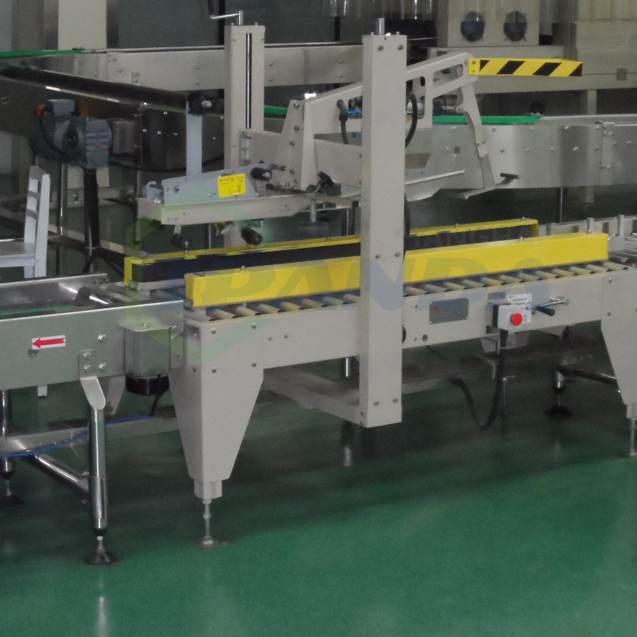 Semi Automatic Tape Box Carton Case Sealer Sealing Machine