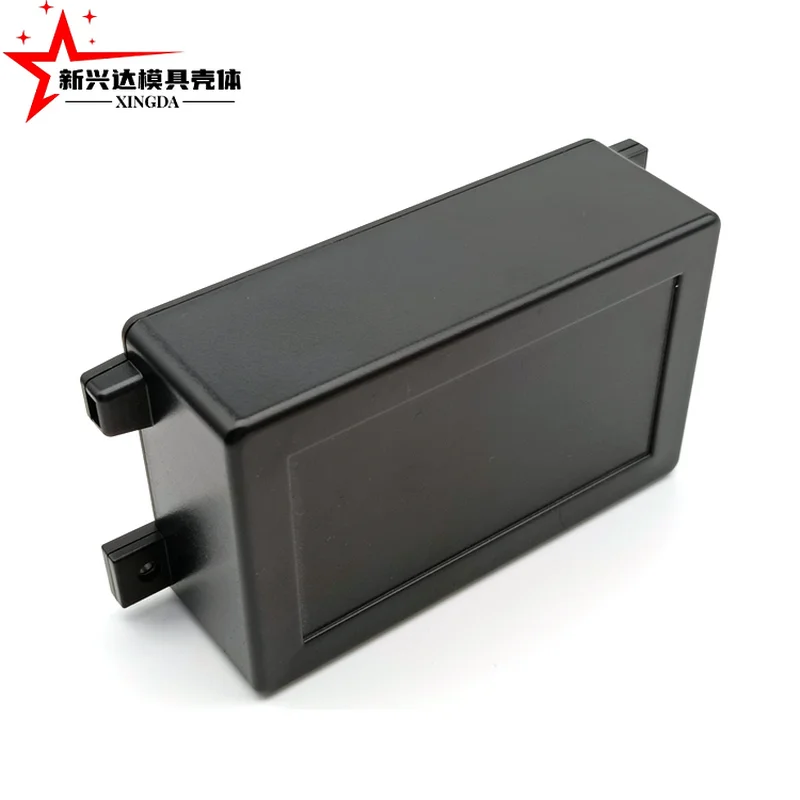Plastic PCB Box Accept Enclosure Customized Black Power Supply Controller Plastic Box IPC plastic housing