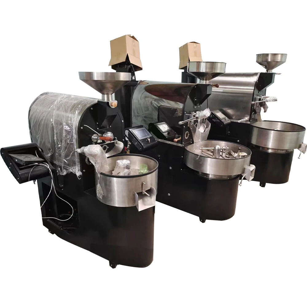 3kg 6kg 10kg 30kg Hot Air Coffee Roasters Machine Industrial For Green Coffee Beans