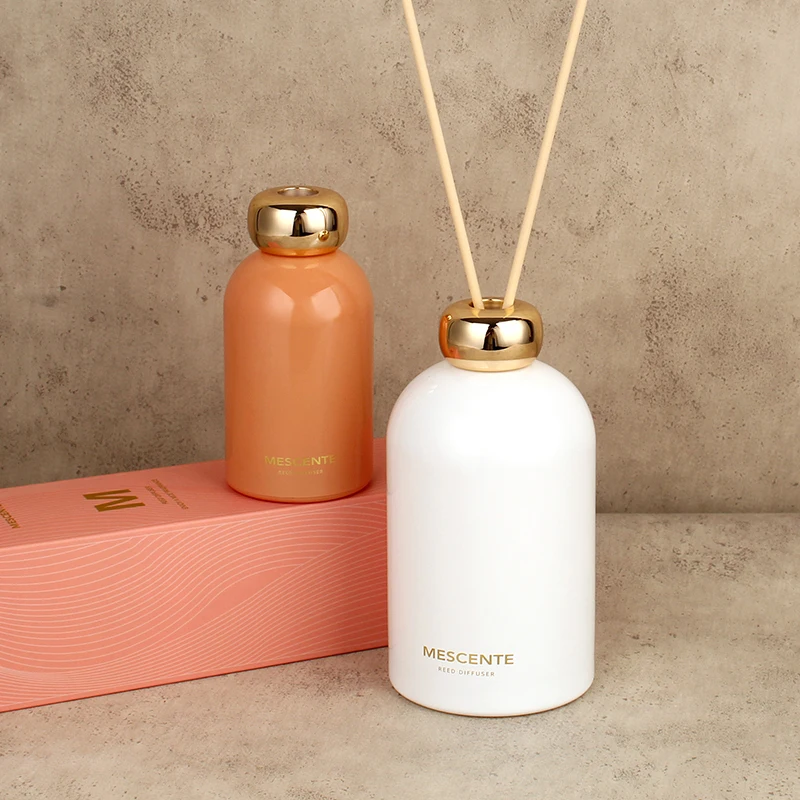 Mescente Hot Sale Air Fresh Unique 2024 Luxury Home Aroma Fragrance Private Label Reed Diffuser