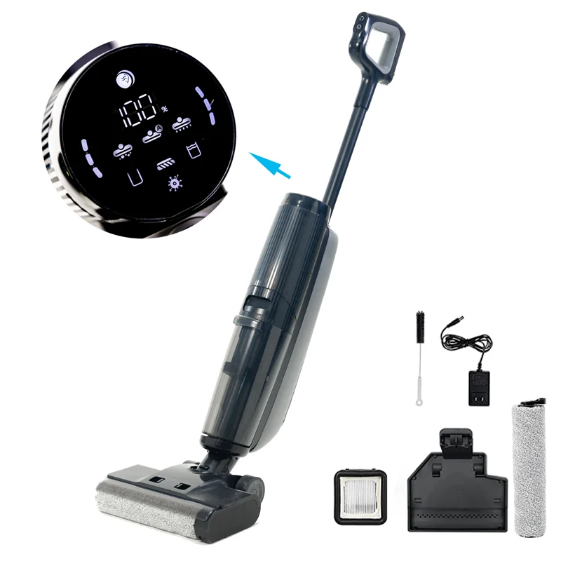 Edge Cleaning Cordless Dry Wet Mop Upright Vacuums Cleaner Handheld