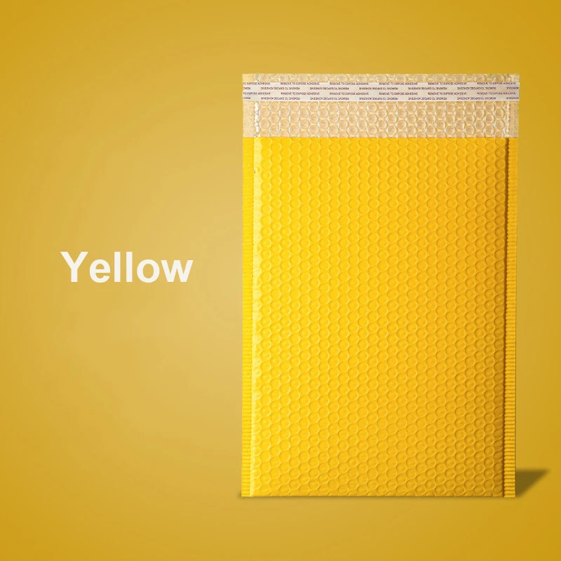 custom logo poly bubble mailer for clothing and shipping package