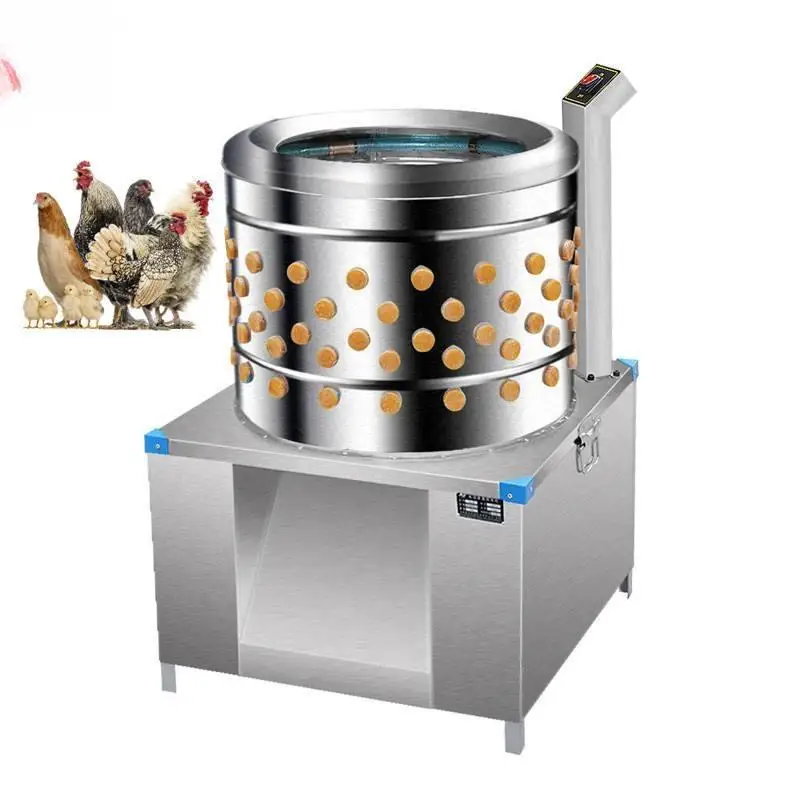 Chicken plucking machine automatic release hand