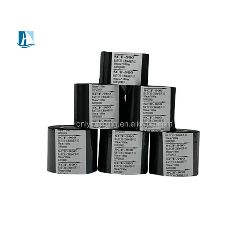 DY-8 HP-241G SCF900 Hot Stamping Foil 30mm 35mm 25mm 100m Ribbon Date Coding Machine printer ribbons