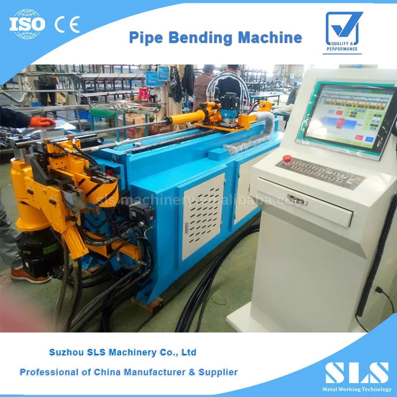 CHN 1/4 1.5 2Inch Small Radius/Diameter Square Tubing Bender, CNC SS Stainless Steel Metal Iron Copper Tube Pipe Bending Machine
