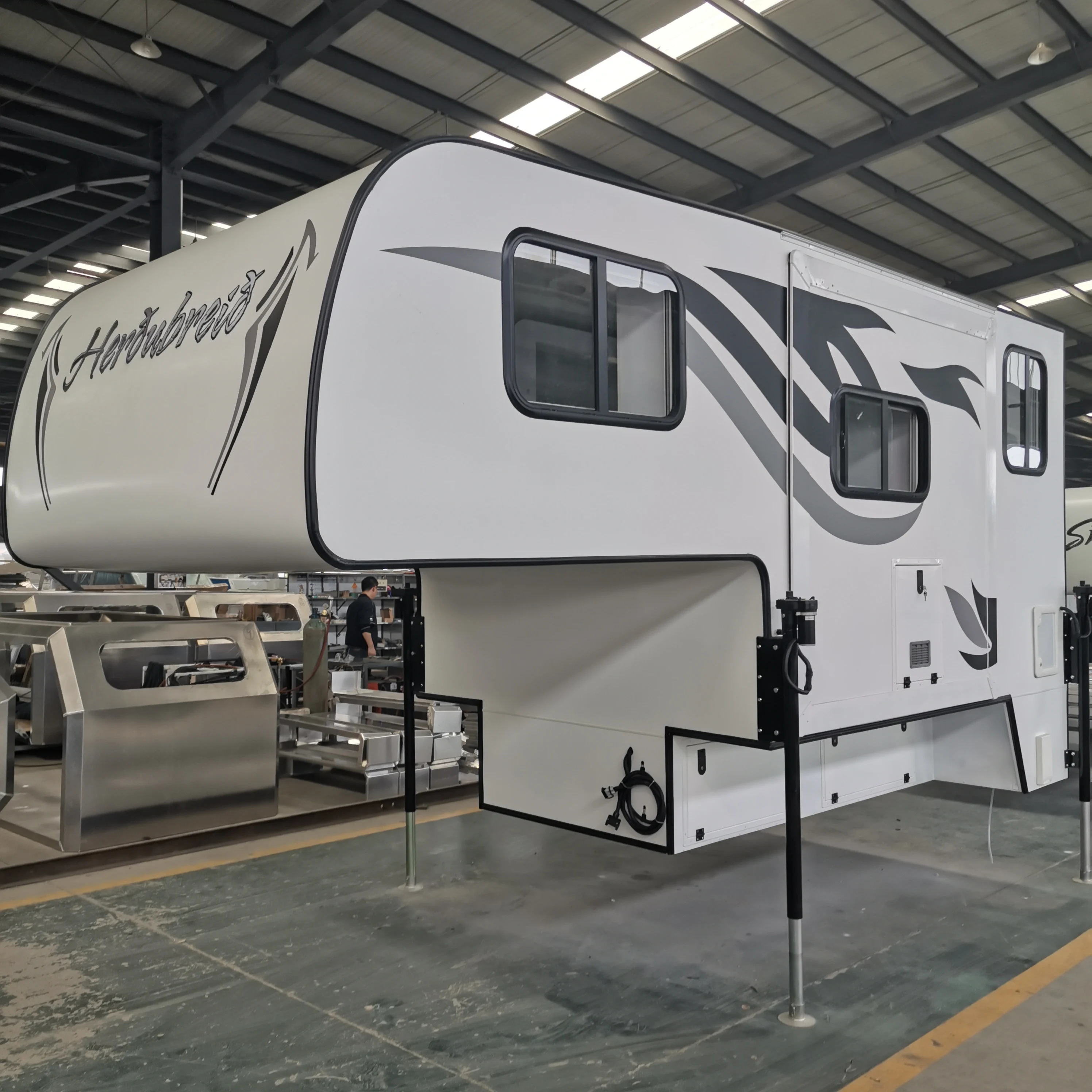 comfortable space prefab Multifunction high-end pickup truck camper slide on