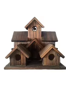 garden Humming Bird and Insect Houses wooden bird seed automatic feeder bird feeders for outdoors hanging