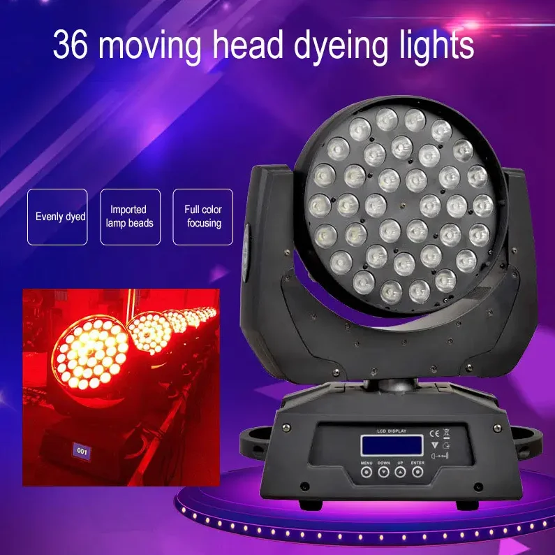 wash light led beam head moving lightzoom 36X12W Robe Lighting Prices