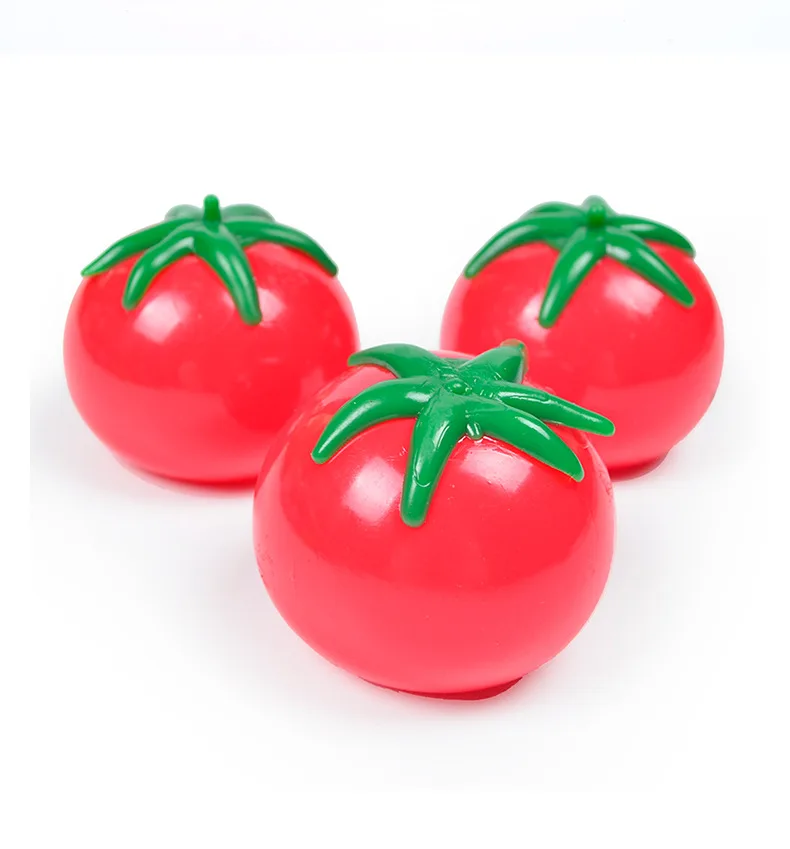 
Handheld Magic Toy Tomatoes Throw On Ground Recoverable Toy Decompression Pressure Release Toy Set Vulnerable Splat Ball 