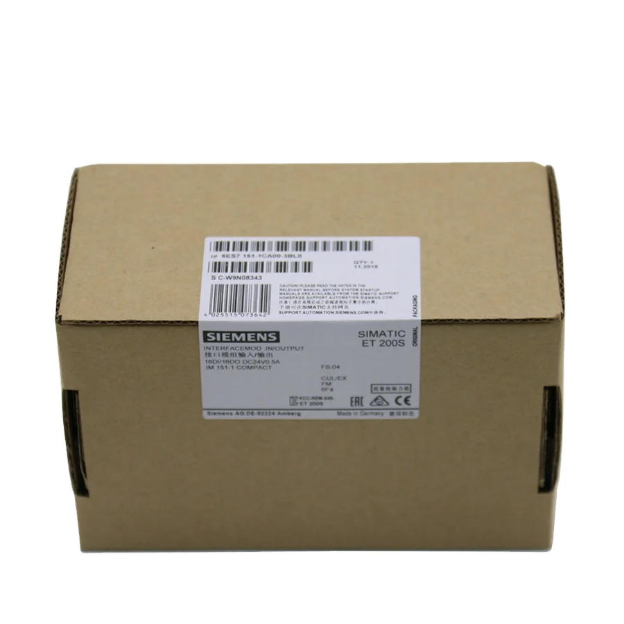 ET200S Siemens Simatic S7 Series PLC 24VDC 6ES7 151-1CA00-3BL0 Fiyat Harga