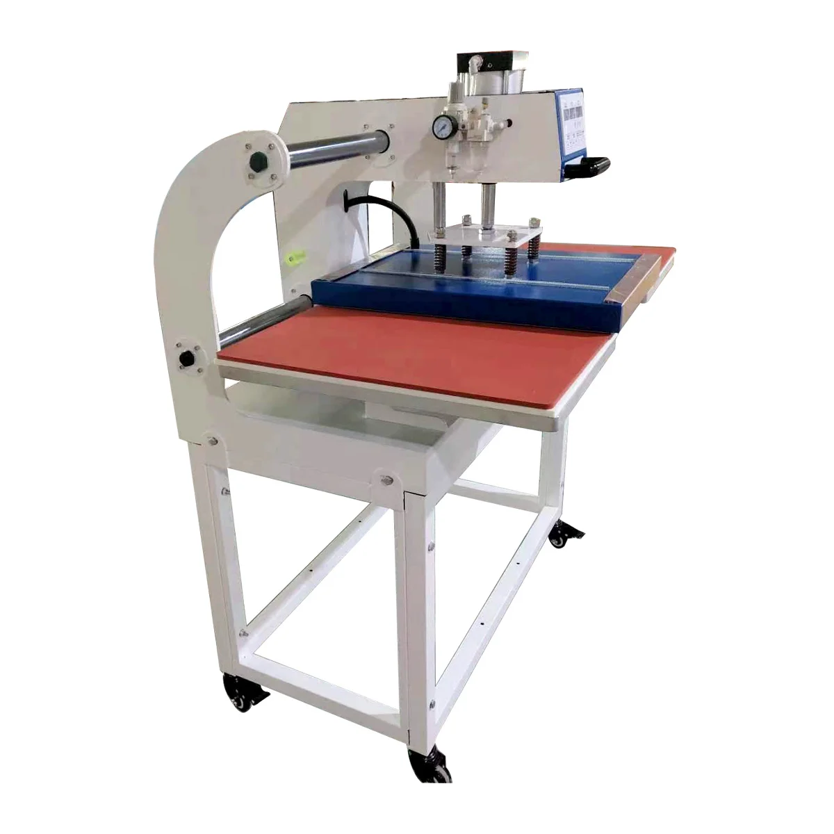 40*60cm 40*50cm Lanyard Mini Mug T-shirt Cap Plain Roller Sublimation Hot Dual Heat Press Machines Automatic For T-shirt