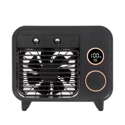 Best LED Portable Mini Personal Rechargeable  Air Conditioner Water Cooling USB Cooler Fan