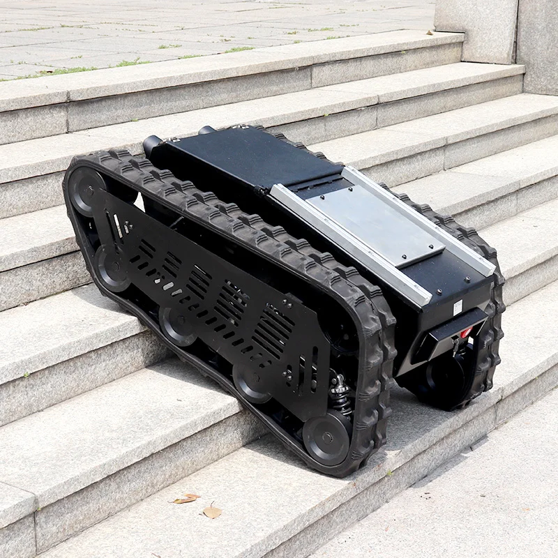 TinS-8 Crawler Track System Track Undercarriage Electric Tracked Vehicle