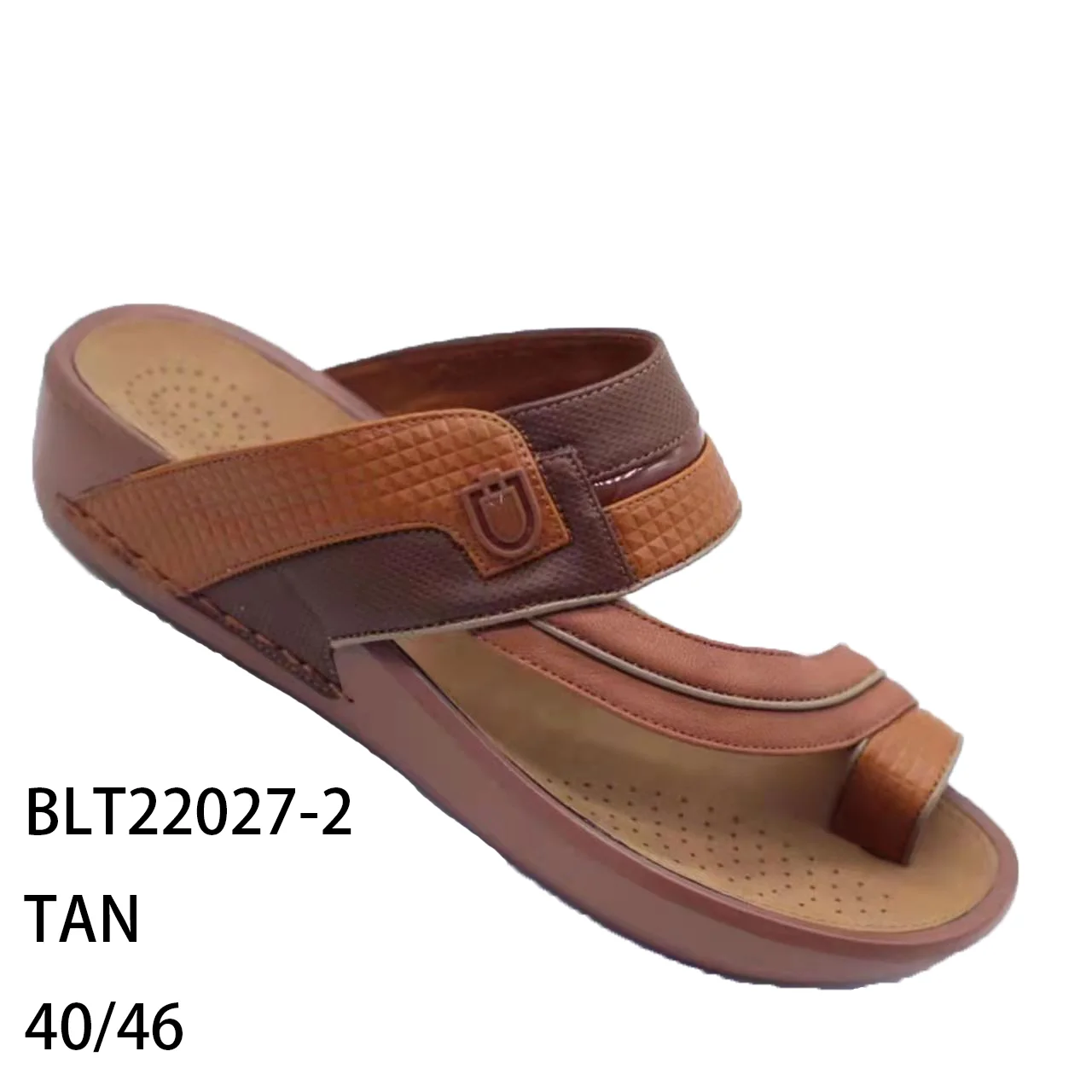 Arabic  men PU slippers Saudi arabic sandals and slippers for men