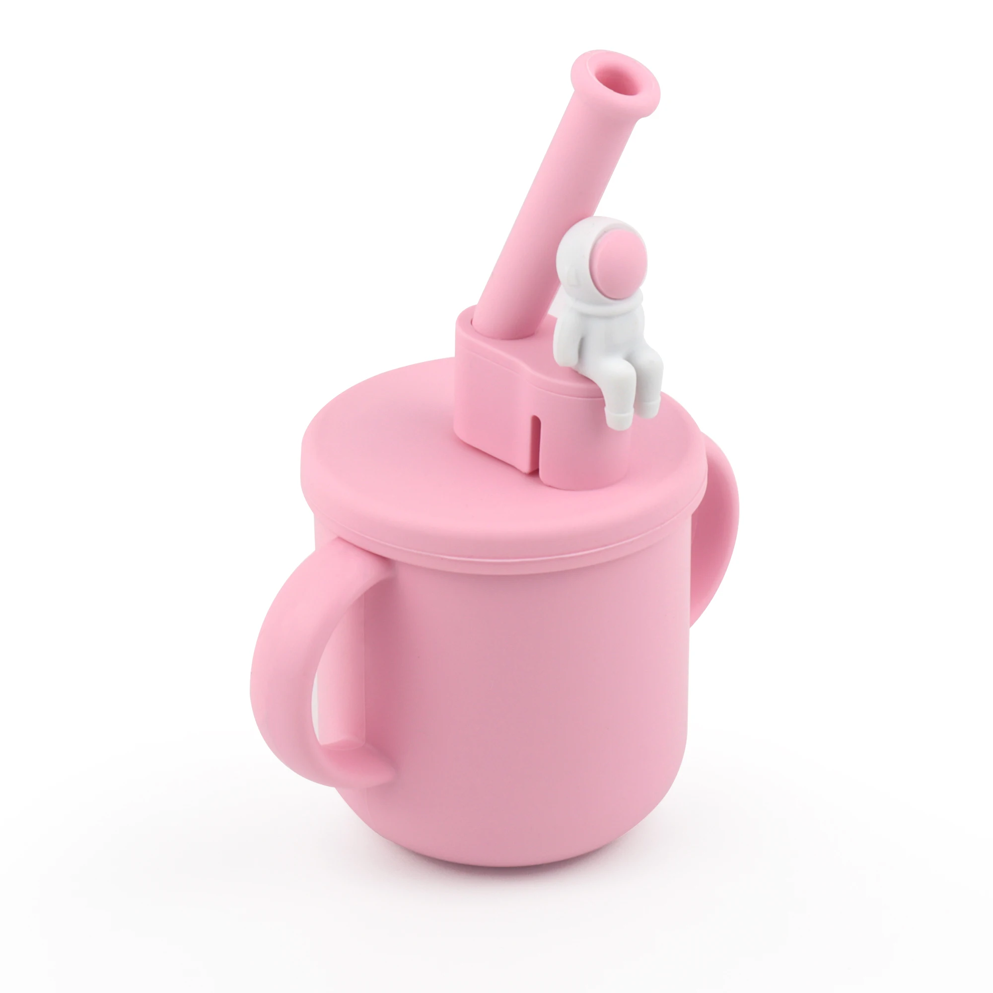 Astronaut Dining Eating Plates Spoon Tableware Bpa Free For Kids Placemat Toddler Food Grade Bowl Silicone Baby Feeding Set