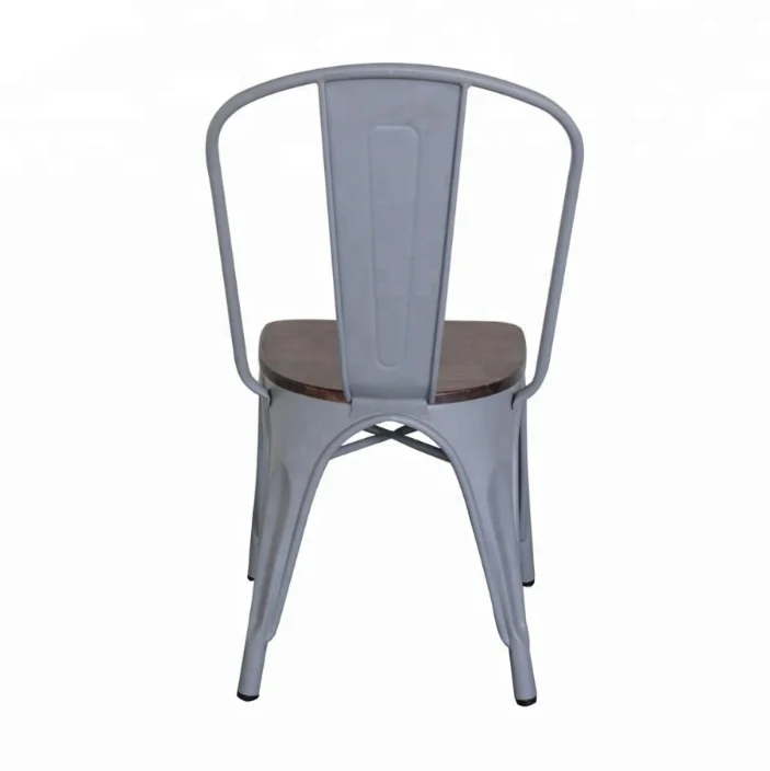Hotsell modern design stackable restaurant dining chair with timber seat