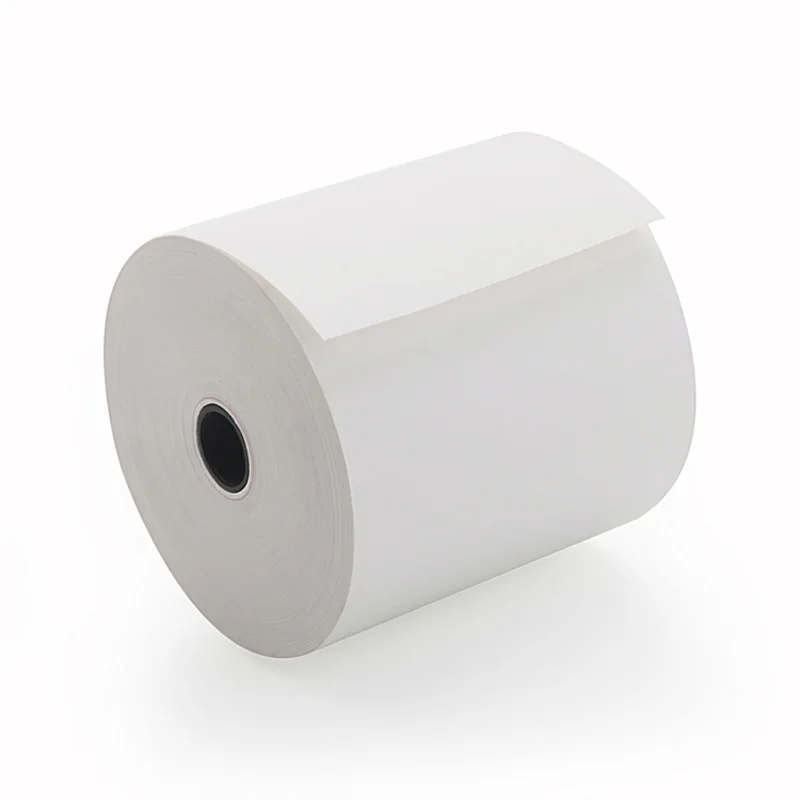 Factory supplier premium thermal paper rolls 80 x 50mm thermal cashier paper for retail POS kitchen