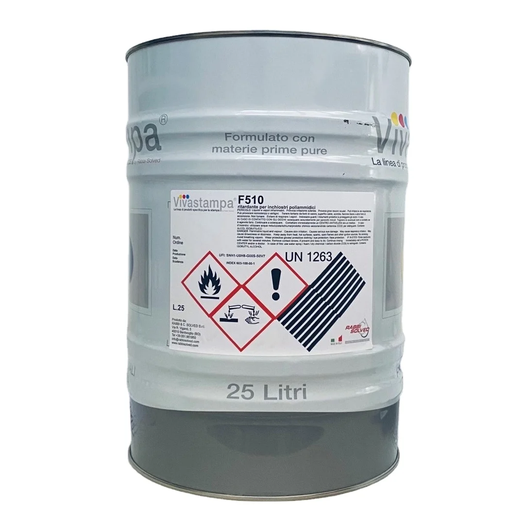 F510 RETARDER for Flexo Print Thinner of Polyamide Inks made with Isobutyl alcohol