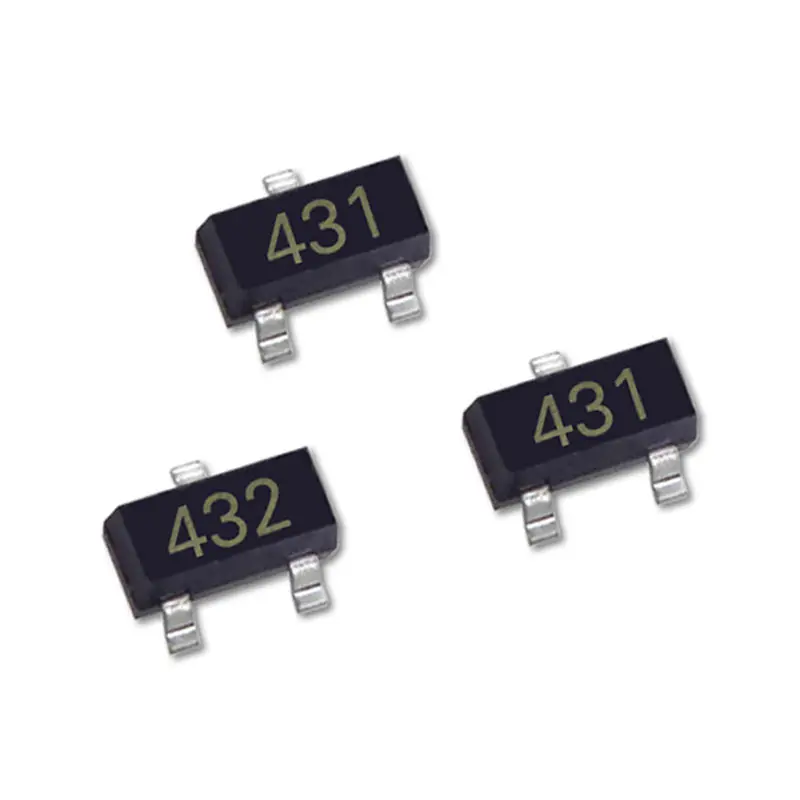 SMD Voltage Regulator IC Transistor SOT-23 36V TL432 432 TL431 431 Electronic Components Triode