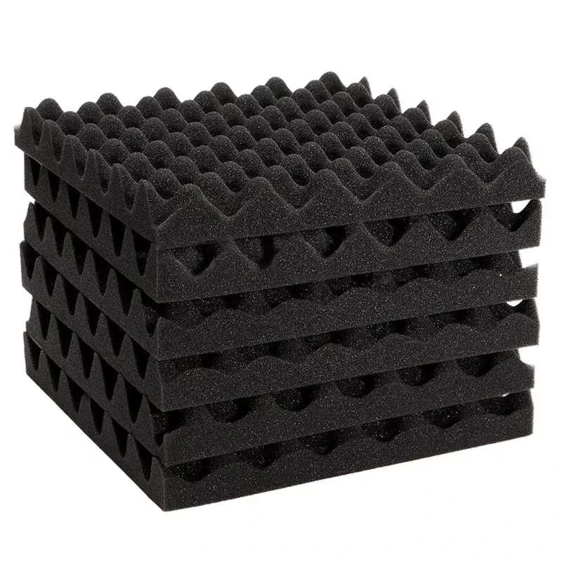 Pyramid Wedge Shape Soundproofing Wall Ceiling Acoustic Foam Bunnings Sponge Panel for Studio
